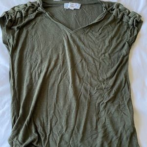 Army green top